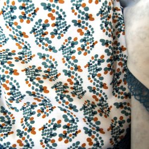 Foulard réversible printemps - L'Atelier du Bourget - Artisanat textile français