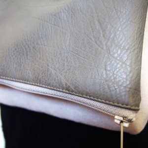 Sac bi-matière vegan avec bandoulière amovible - L'Atelier du Bourget - Artisanat textile français