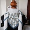 Foulard réversible printemps - L'Atelier du Bourget - Artisanat textile français