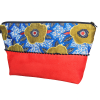 Trousse de toilette bicolore - L'Atelier du Bourget - Artisanat textile français