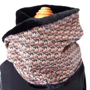 Snood tour de cou double tour - L'Atelier du Bourget - Artisanat textile français