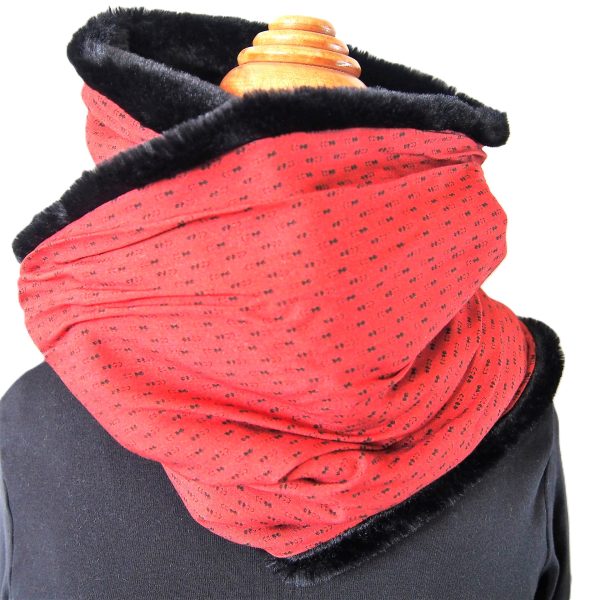 Snood tour de cou double tour - L'Atelier du Bourget - Artisanat textile français