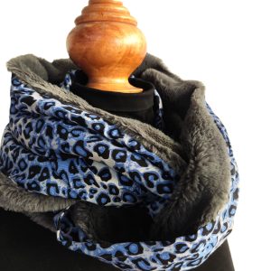 Snood tour de cou double tour - L'Atelier du Bourget - Artisanat textile français