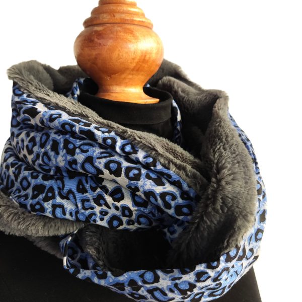 Snood tour de cou double tour - L'Atelier du Bourget - Artisanat textile français