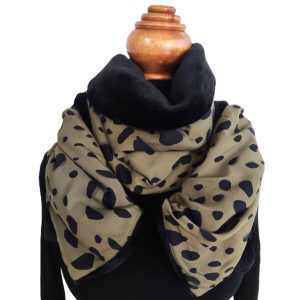 Snood pression aimantée - L'Atelier du Bourget - Artisanat textile français