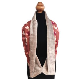 foulard fermeture pression - L'Atelier du Bourget - Artisanat textile français