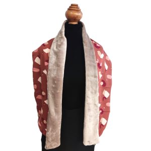 foulard fermeture pression - L'Atelier du Bourget - Artisanat textile français