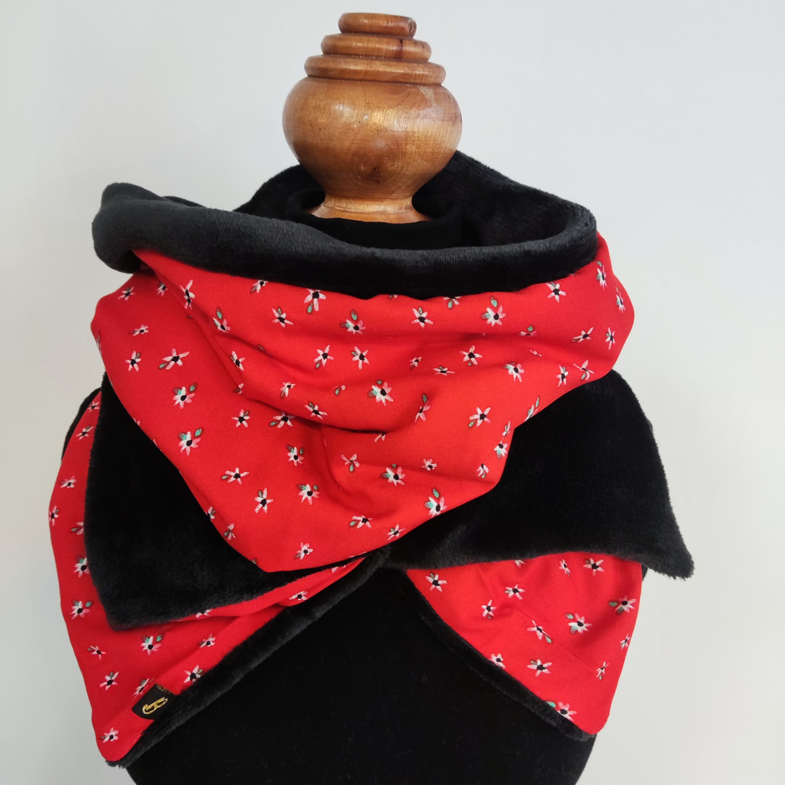 Tuto couture - le snood double tour - Lilaxel