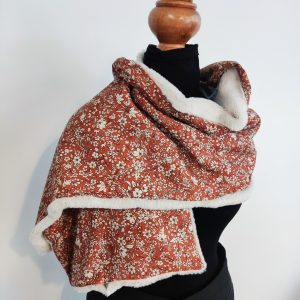 Snood pression aimantée - L'Atelier du Bourget - Artisanat textile français