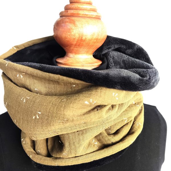 Snood tour de cou - L'Atelier du Bourget - Artisanat textile français