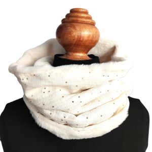 Snood tour de cou - L'Atelier du Bourget - Artisanat textile français