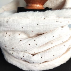 Snood tour de cou - L'Atelier du Bourget - Artisanat textile français