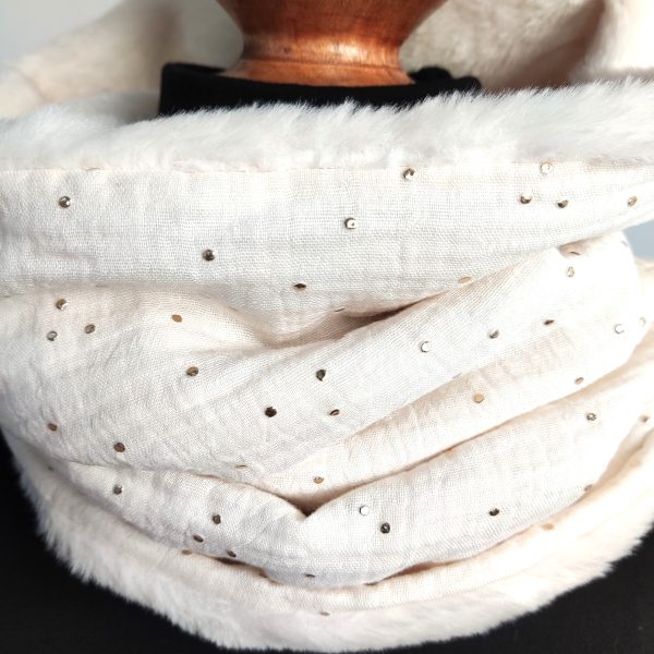 Snood tour de cou - L'Atelier du Bourget - Artisanat textile français
