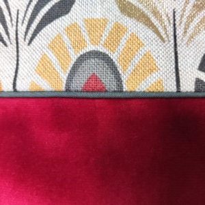 Trousse de toilette avec poche intérieure fait main - L'Atelier du Bourget - Artisanat textile français