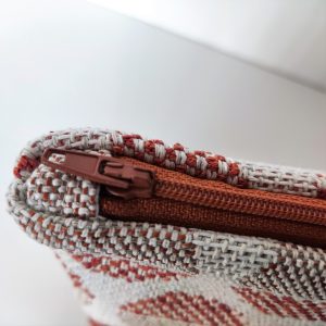Pochette porte monnaie - L'Atelier du Bourget - Artisanat textile français