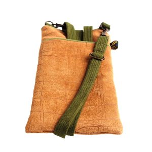 Pochette téléphone bandoulière - L'Atelier du Bourget - Artisanat textile français