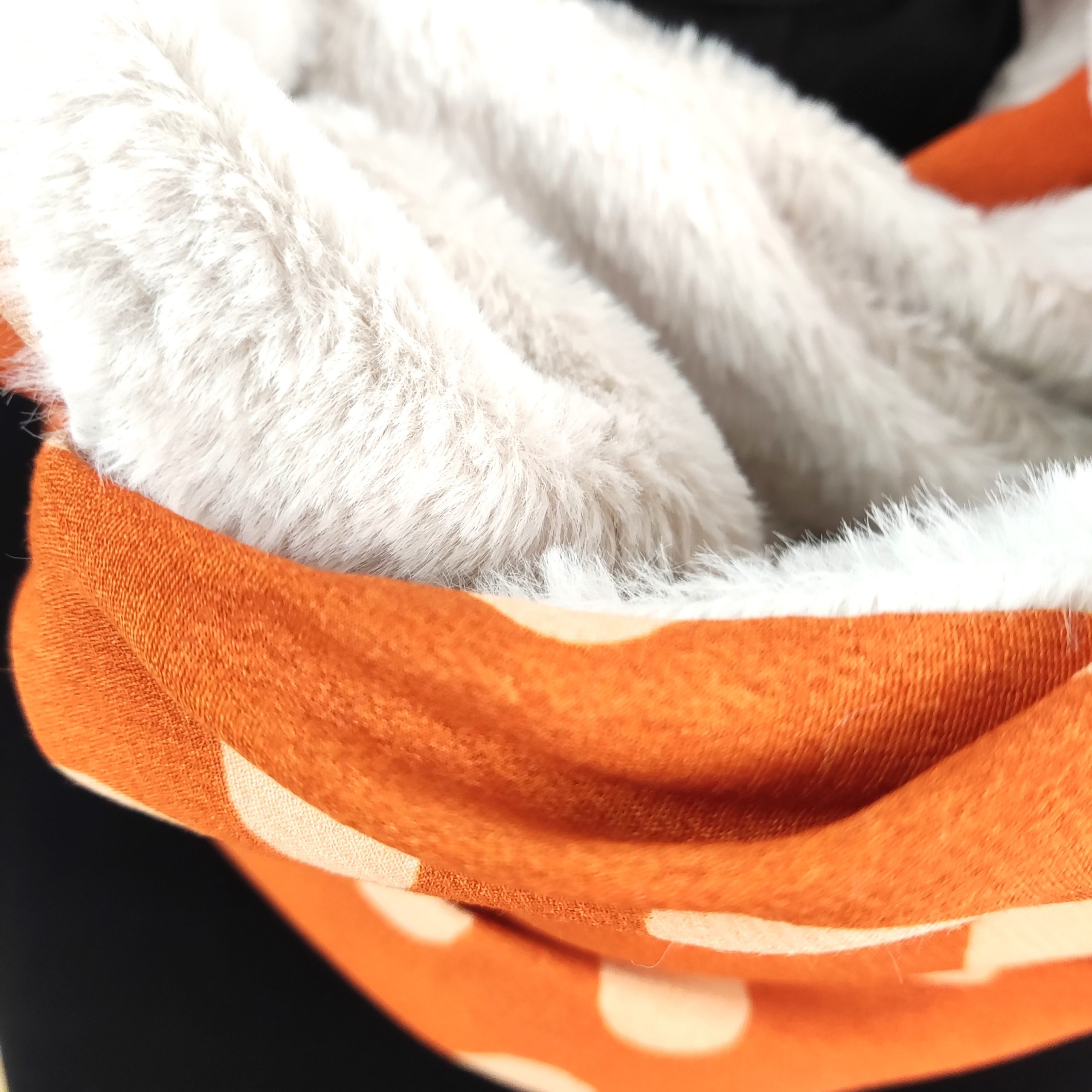 Snood tour de cou double tour - L'Atelier du Bourget - Artisanat textile français