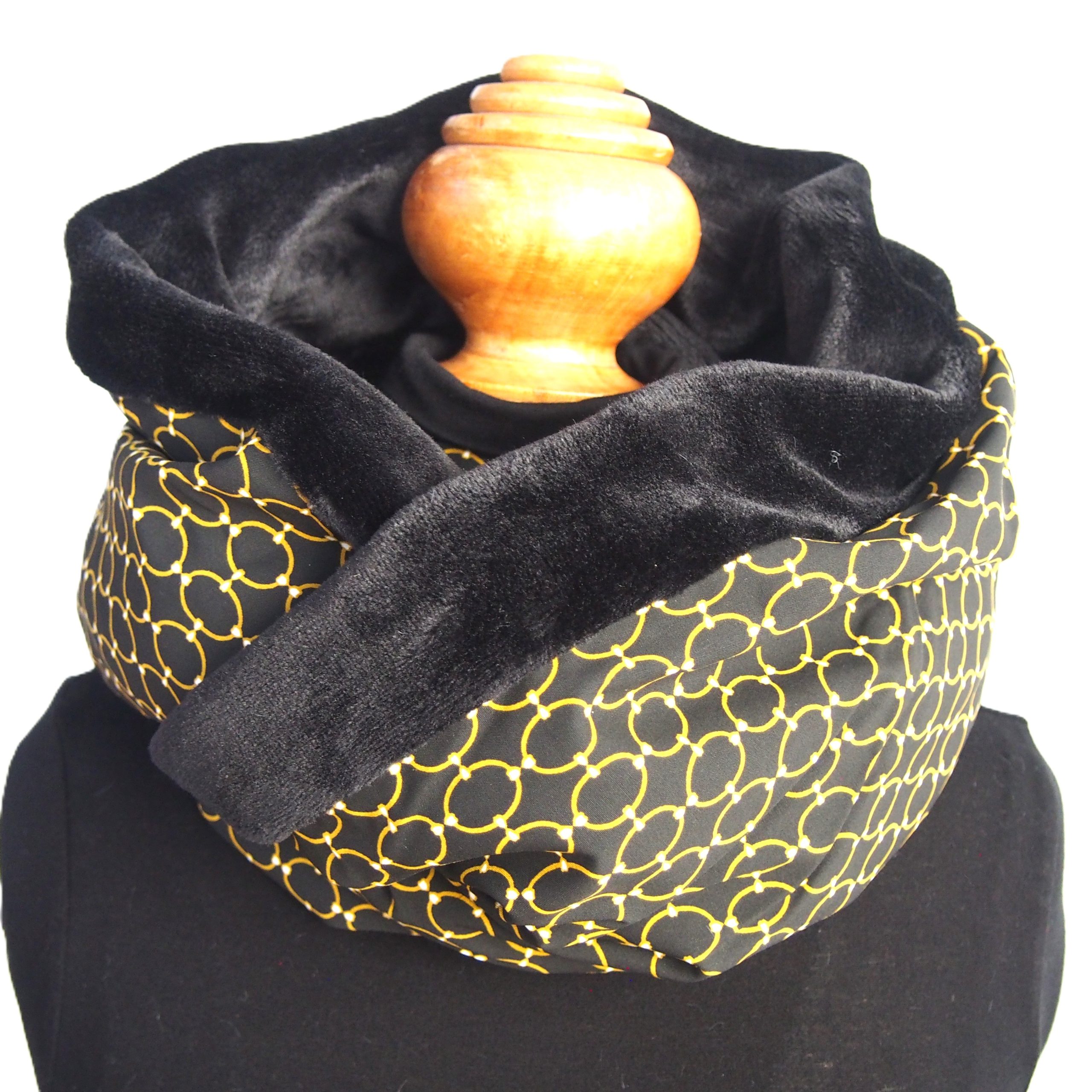 Snood tour de cou double tour - L'Atelier du Bourget - Artisanat textile français