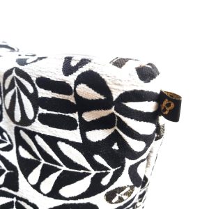 Trousse de toilette plissée XXL fait main - L'Atelier du Bourget - Artisanat textile français