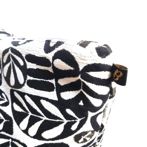 Trousse de toilette plissée XXL fait main - L'Atelier du Bourget - Artisanat textile français