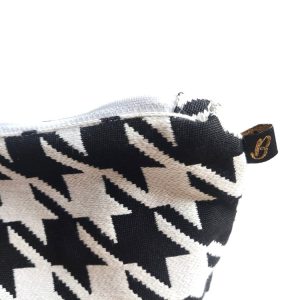 Trousse de toilette plissée XXL fait main - L'Atelier du Bourget - Artisanat textile français