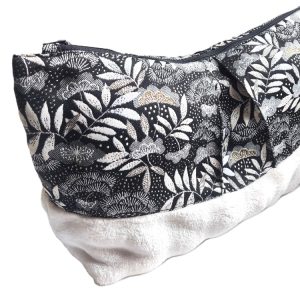 Trousse de toilette plissée XXL fait main - L'Atelier du Bourget - Artisanat textile français