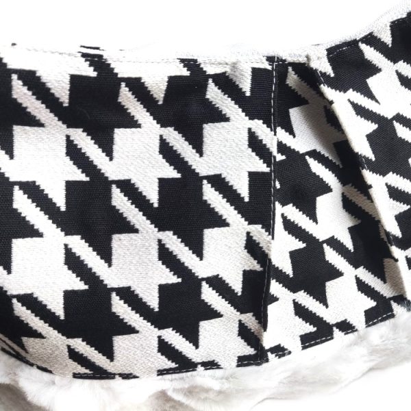 Trousse de toilette plissée XXL fait main - L'Atelier du Bourget - Artisanat textile français