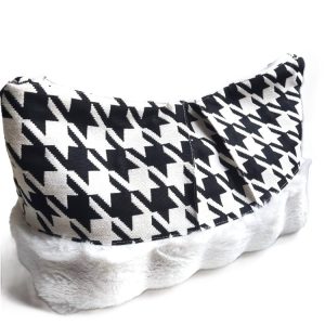 Trousse de toilette plissée XXL fait main - L'Atelier du Bourget - Artisanat textile français