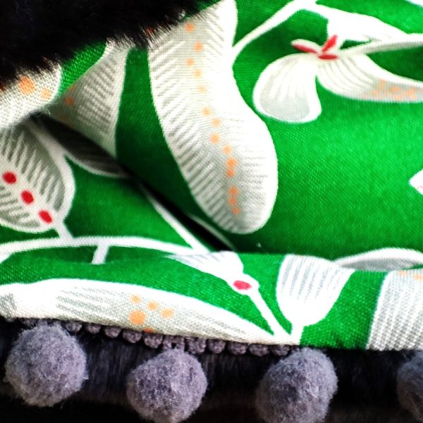 Foulard triangle hiver - L'Atelier du Bourget - Artisanat textile français