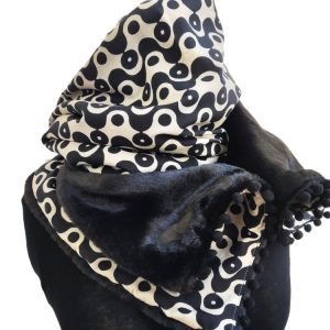 foulard fermeture pression - L'Atelier du Bourget - Artisanat textile français
