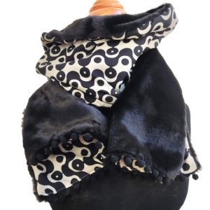 foulard fermeture pression - L'Atelier du Bourget - Artisanat textile français