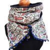foulard fermeture pression - L'Atelier du Bourget - Artisanat textile français