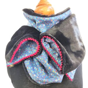 foulard fermeture pression - L'Atelier du Bourget - Artisanat textile français