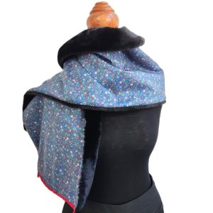 foulard fermeture pression - L'Atelier du Bourget - Artisanat textile français