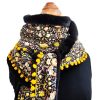 Foulard triangle hiver - L'Atelier du Bourget - Artisanat textile français