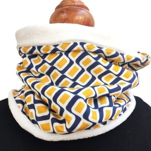 Snood tour de cou fausse fourrure - L'Atelier du Bourget - Artisanat textile français