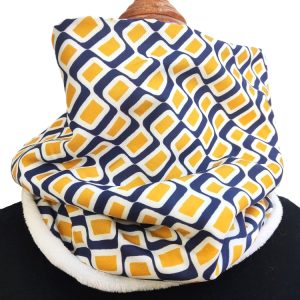 Snood tour de cou fausse fourrure - L'Atelier du Bourget - Artisanat textile français
