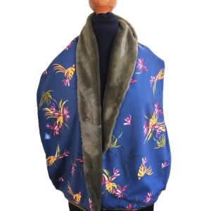 foulard fermeture pression - L'Atelier du Bourget - Artisanat textile français