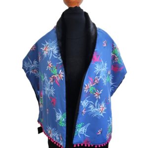 foulard fermeture pression - L'Atelier du Bourget - Artisanat textile français
