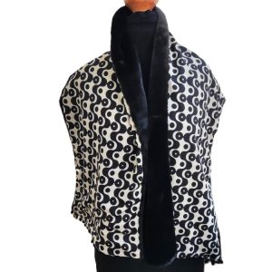 foulard fermeture pression - L'Atelier du Bourget - Artisanat textile français