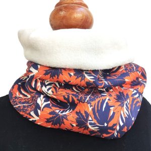 Snood tour de cou fausse fourrure - L'Atelier du Bourget - Artisanat textile français