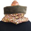 Snood tour de cou fausse fourrure - L'Atelier du Bourget - Artisanat textile français
