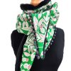 Foulard triangle hiver - L'Atelier du Bourget - Artisanat textile français