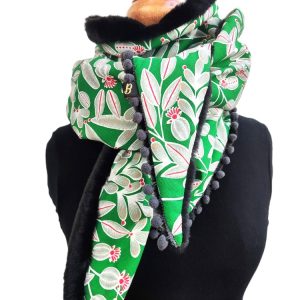 Foulard triangle hiver - L'Atelier du Bourget - Artisanat textile français