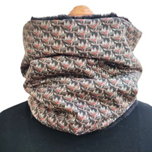 Snood tour de cou fausse fourrure - L'Atelier du Bourget - Artisanat textile français