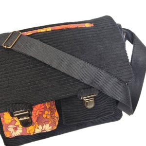 Sac cartable - L'Atelier du Bourget - Artisanat textile français
