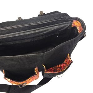 Sac cartable - L'Atelier du Bourget - Artisanat textile français