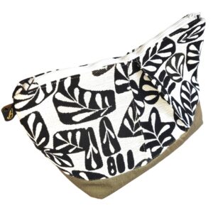 Trousse de toilette plissée - L'Atelier du Bourget - Artisanat textile français