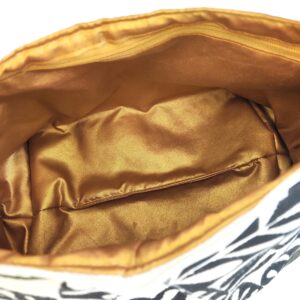 Trousse de toilette plissée - L'Atelier du Bourget - Artisanat textile français