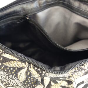 Trousse de toilette plissée - L'Atelier du Bourget - Artisanat textile français